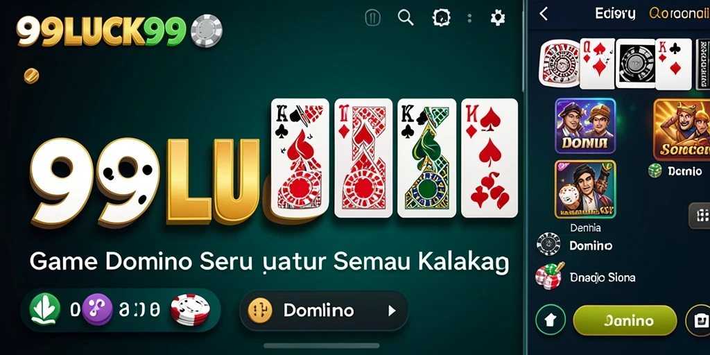 Tampilan antarmuka utama 99LUCK99 yang menarik dan fungsional.