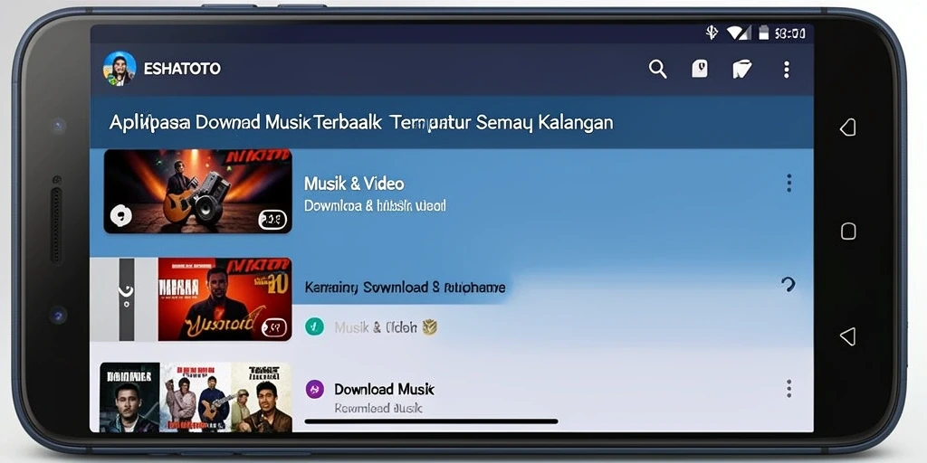Tampilan antarmuka ESHATOTO yang modern dan fungsional.