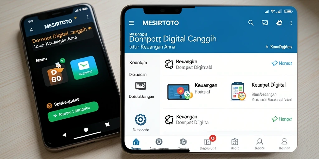 Antarmuka MESIRTOTO yang modern dan user-friendly.