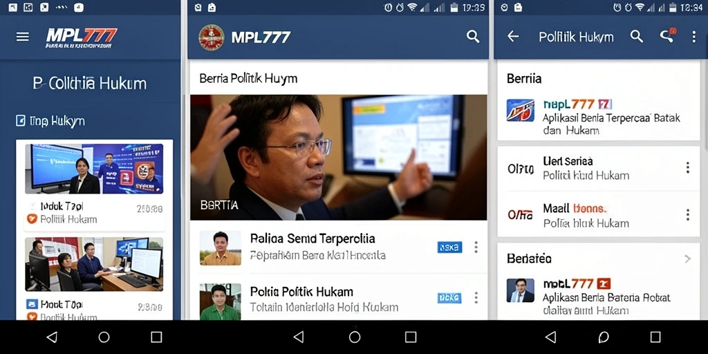 Tampilan antarmuka aplikasi MPL777 yang modern dan informatif.