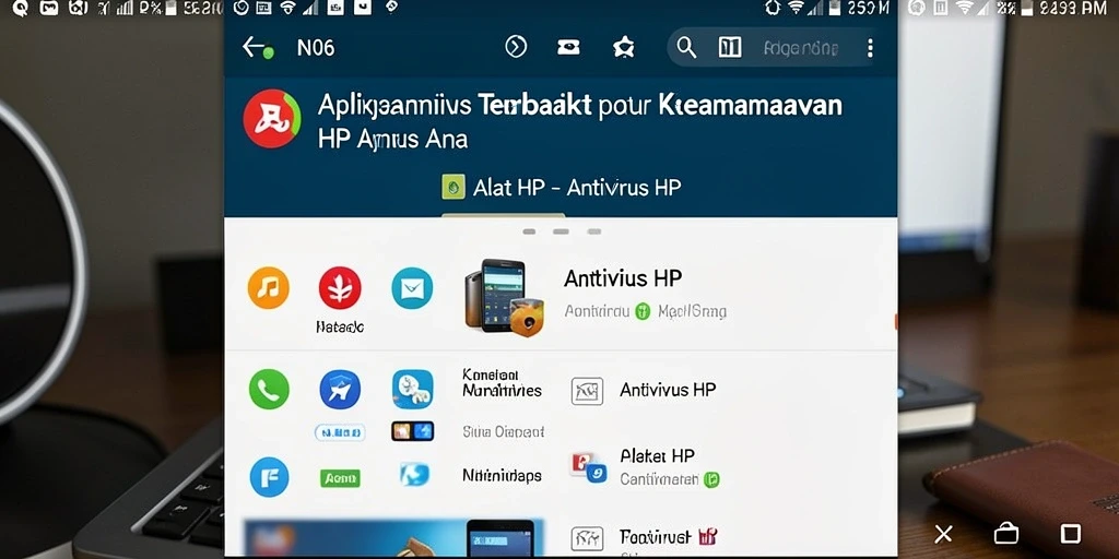 Antarmuka N06 yang sederhana dan efektif dalam mendeteksi ancaman.