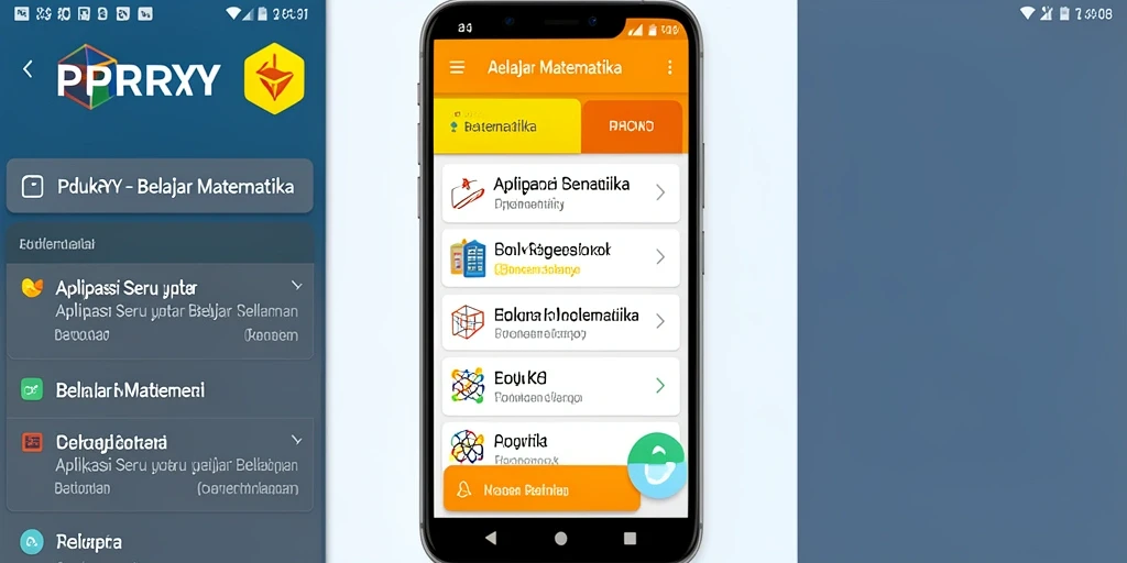 Antarmuka PPRRYY yang menarik untuk Belajar Matematika.