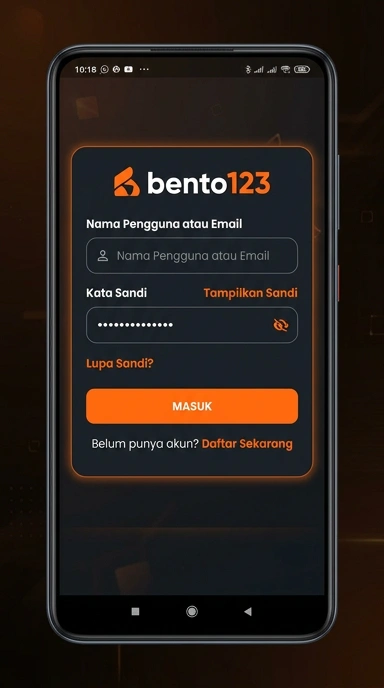 Panduan Masuk Akun bento123 untuk Pengguna Android